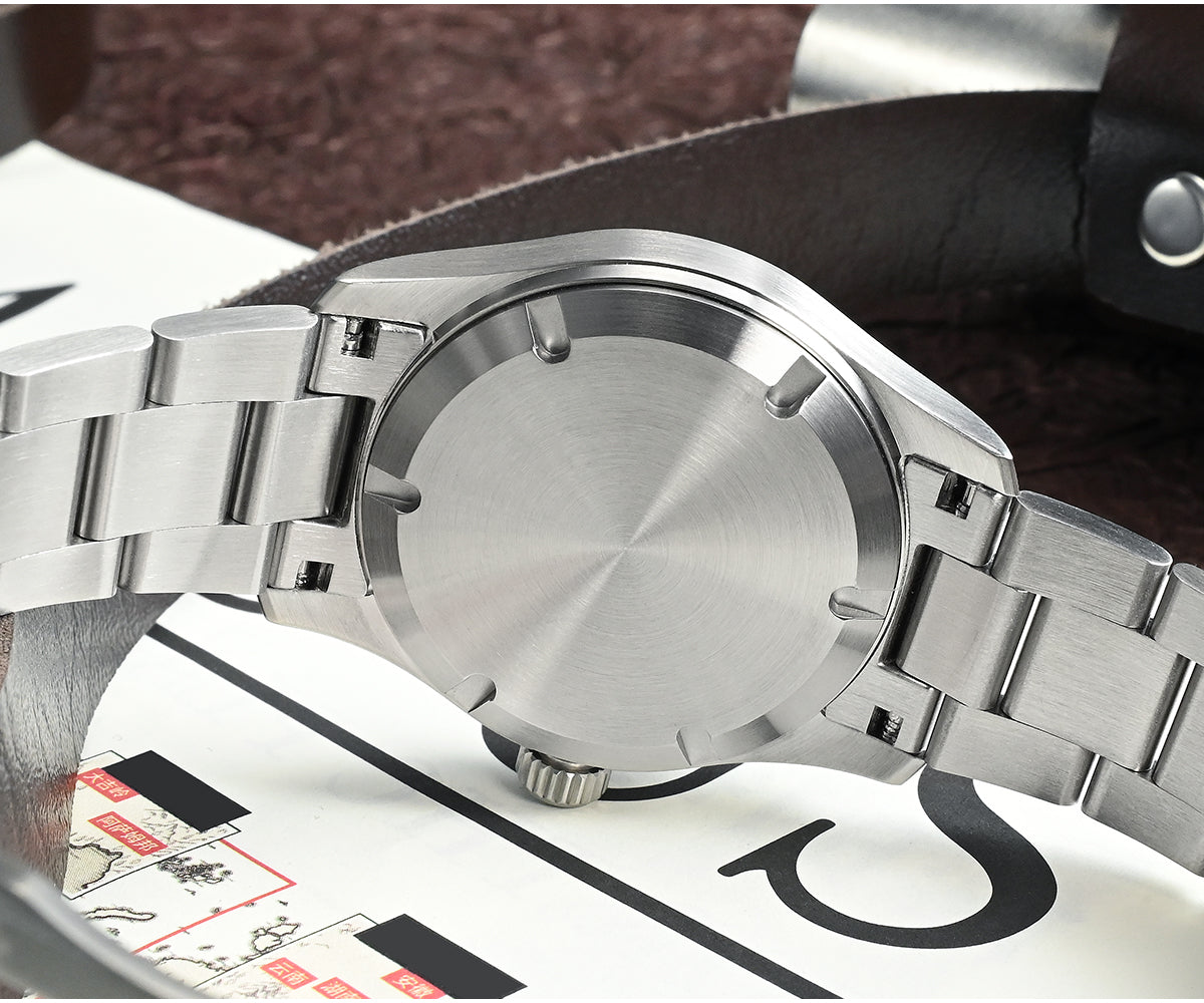 San Martin Automatic Retro Military Pilot Watch SN034G