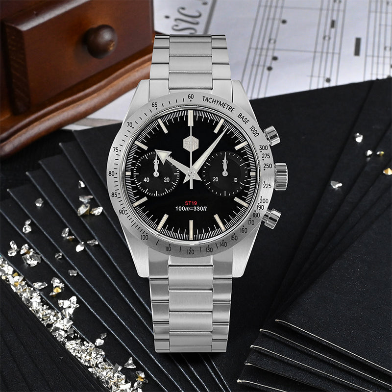 San Martin ST1901 Chronograp M57 Vintage Watch SN0103