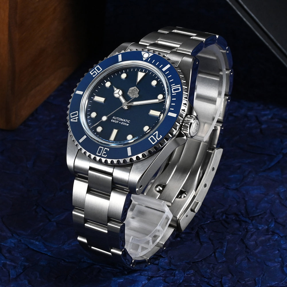 San Martin 39mm Sub Vintage Diver Water SN006GB-V2