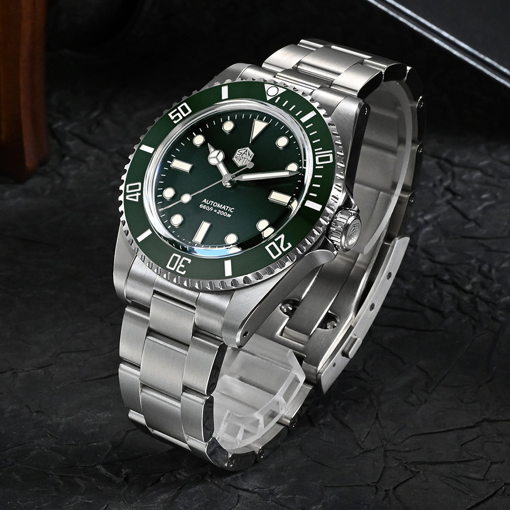 San Martin 39mm Sub Vintage Diver Water SN006GB-V2