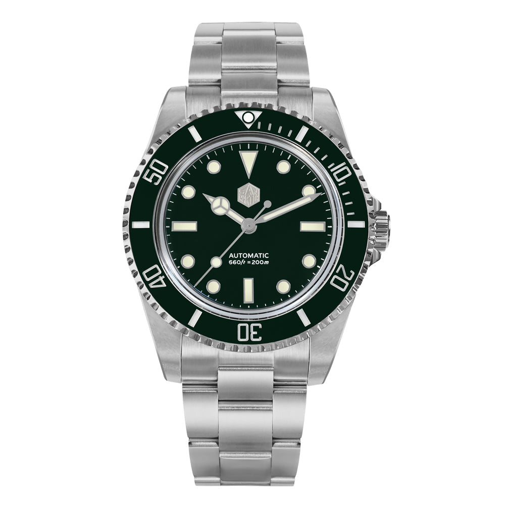 San Martin 39mm Sub Vintage Diver Water SN006GB-V2