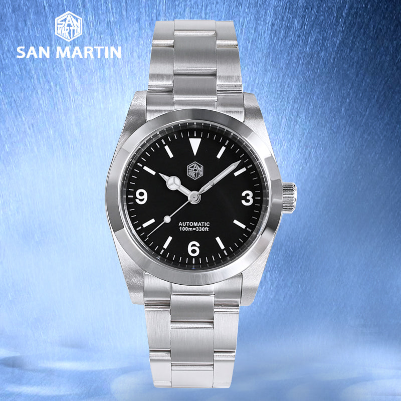 SAN MARTIN EX1オマージュ SN021-G 自動巻き時計 レビュー】San Martin SN021G | 銀の備忘録