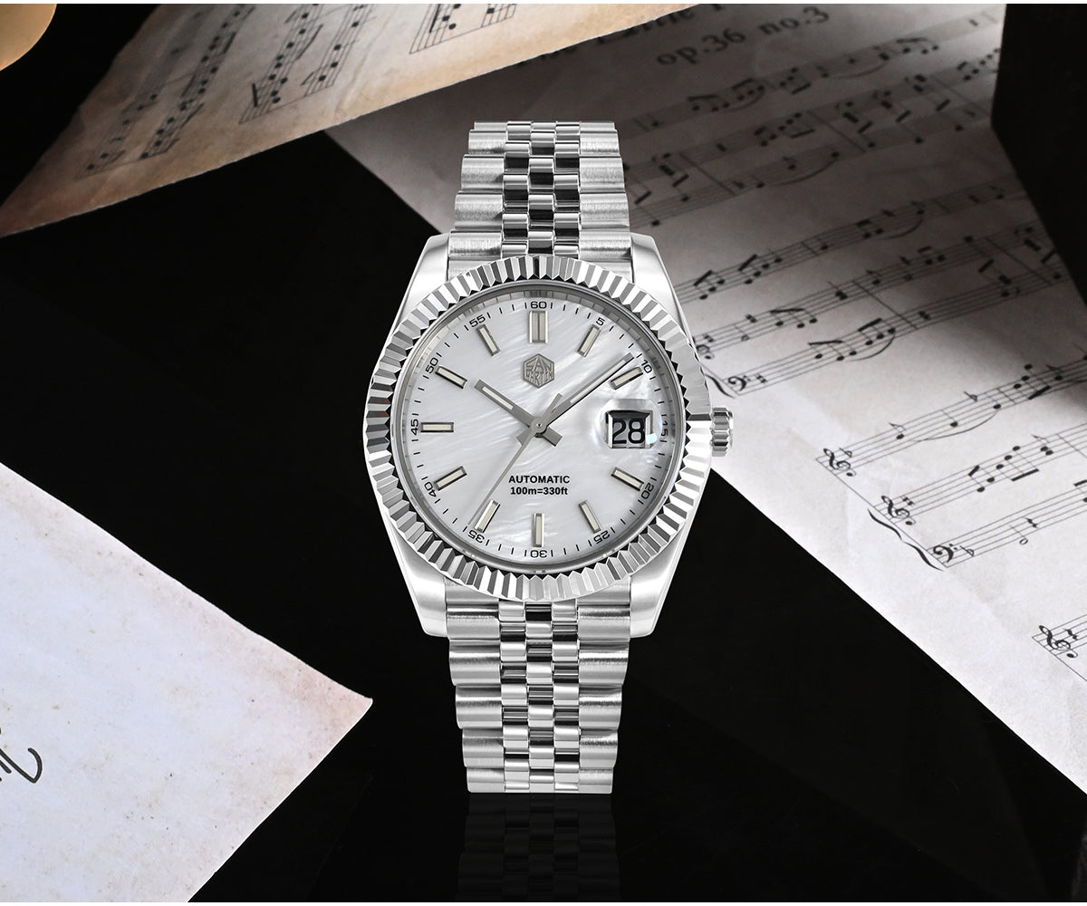 San Martin Luxury Watch Jubilee Bracelet SN058 V2