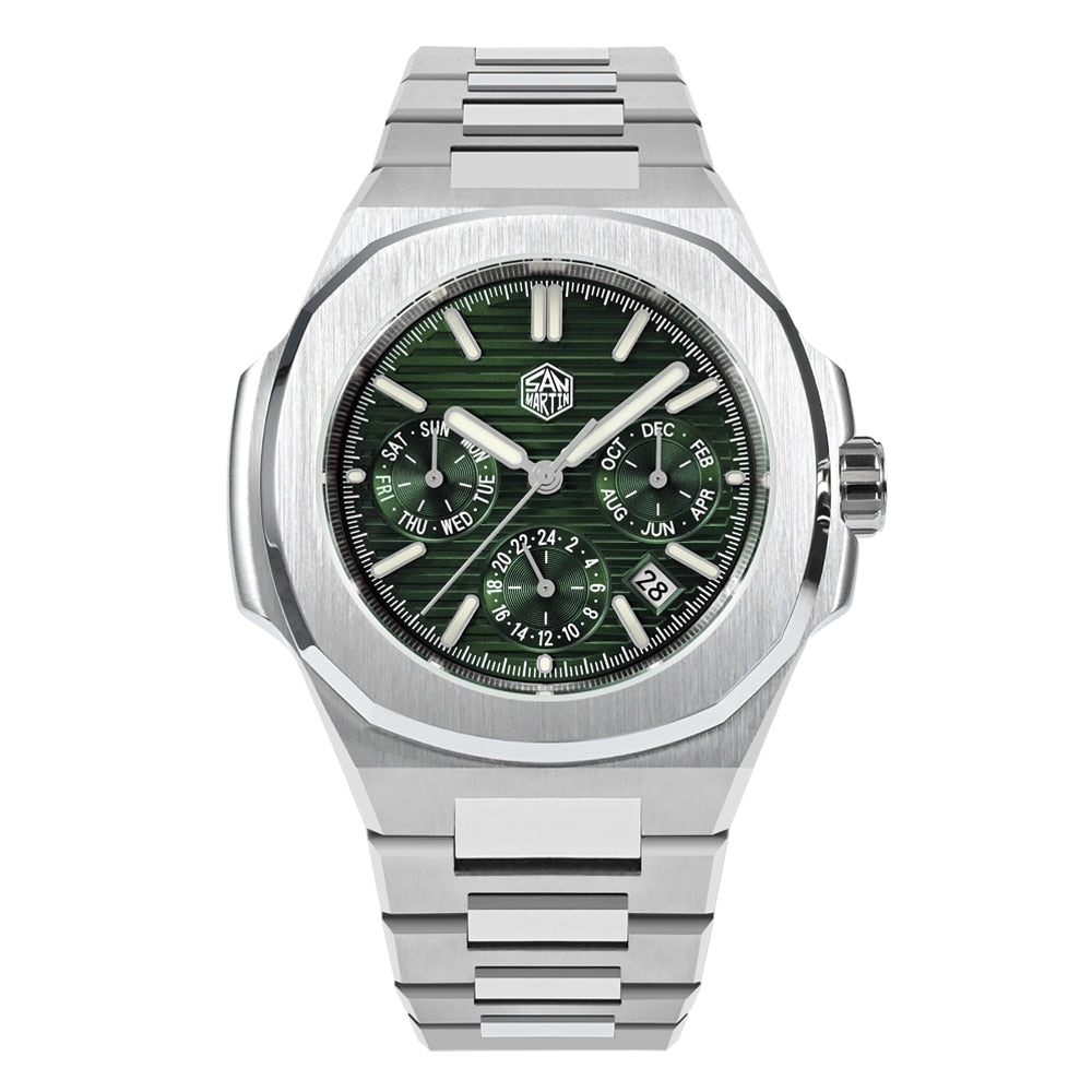 San Martin Multi-function Luxury Men Watch SN075GB