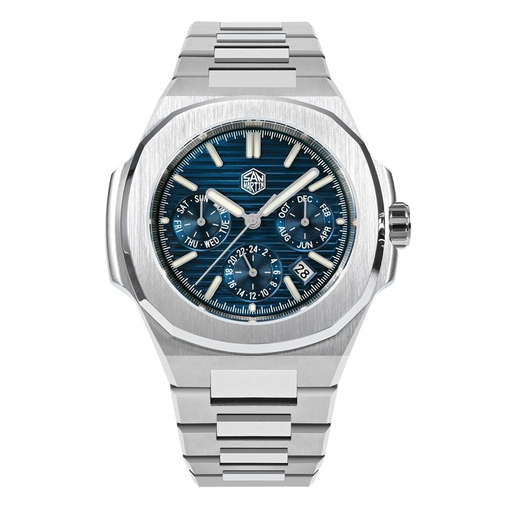 San Martin Multi-function Luxury Men Watch SN075GB
