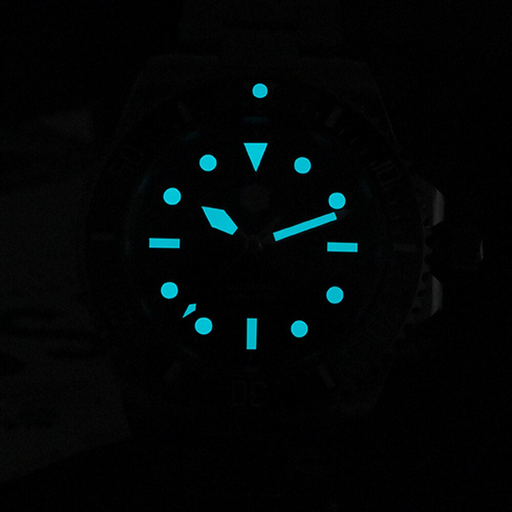 San Martin 40mm GR5 Titanium Modern Sub Dive Watch SN0111T