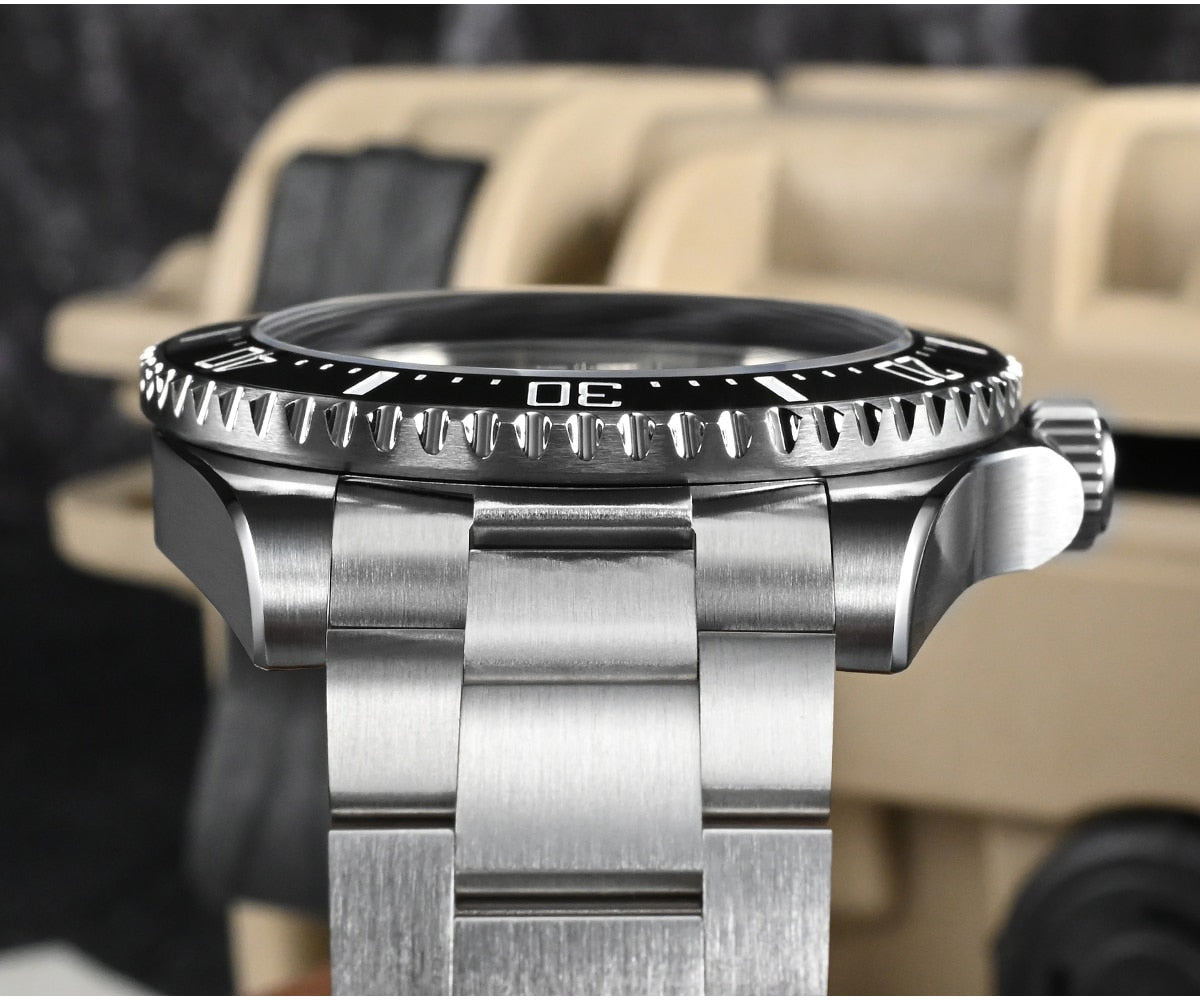 San Martin 40mm GR5 Titanium Modern Sub Dive Watch SN0111T