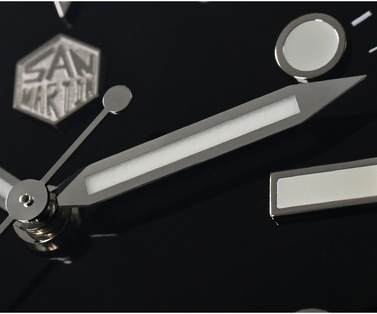 San Martin 40mm GR5 Titanium Modern Sub Dive Watch SN0111T