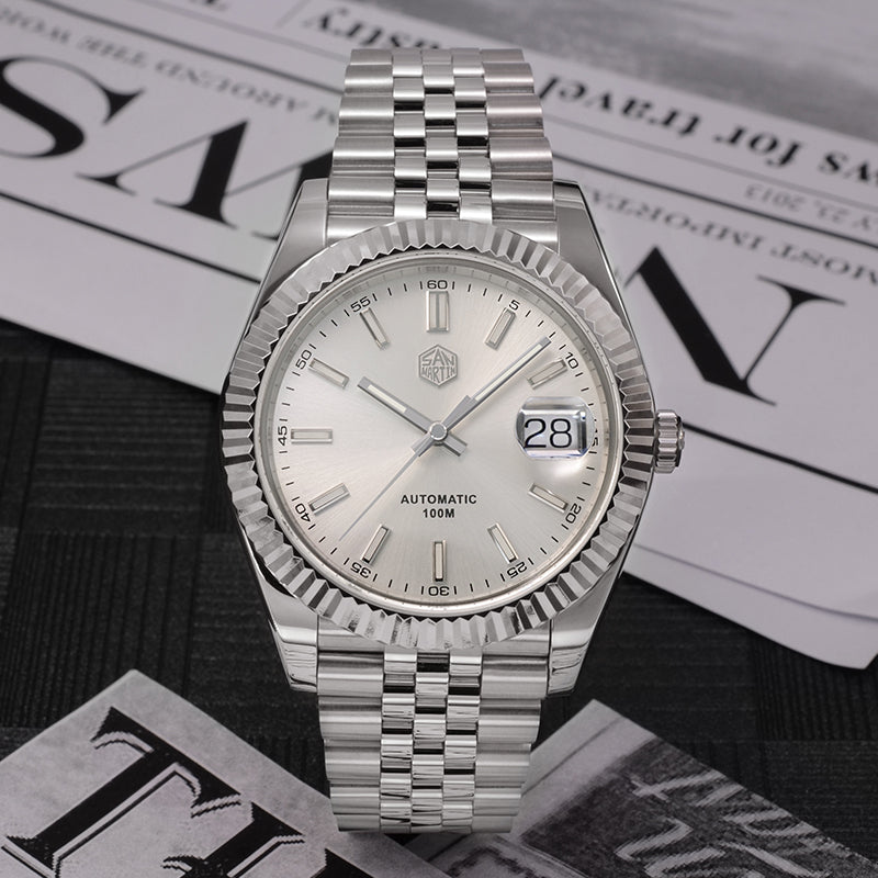 San Martin Luxury Watch Jubilee Bracelet SN058 V2