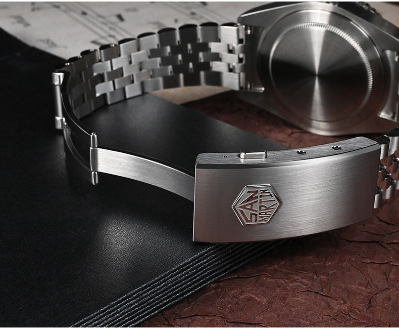 San Martin Vintage NH35 GMT Watch SN005-B2