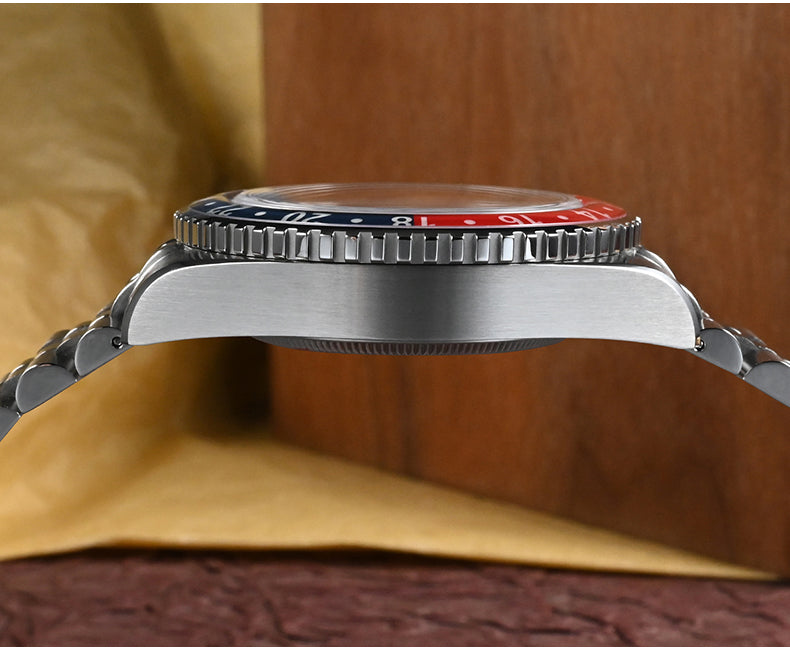 San Martin Vintage NH35 GMT Watch SN005-B2