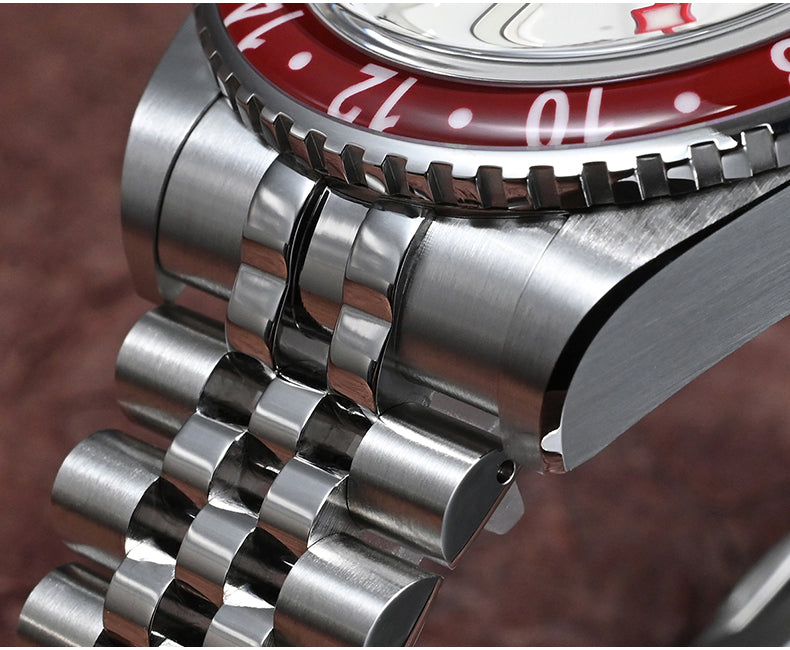 San Martin Vintage NH35 GMT Watch SN005-B2