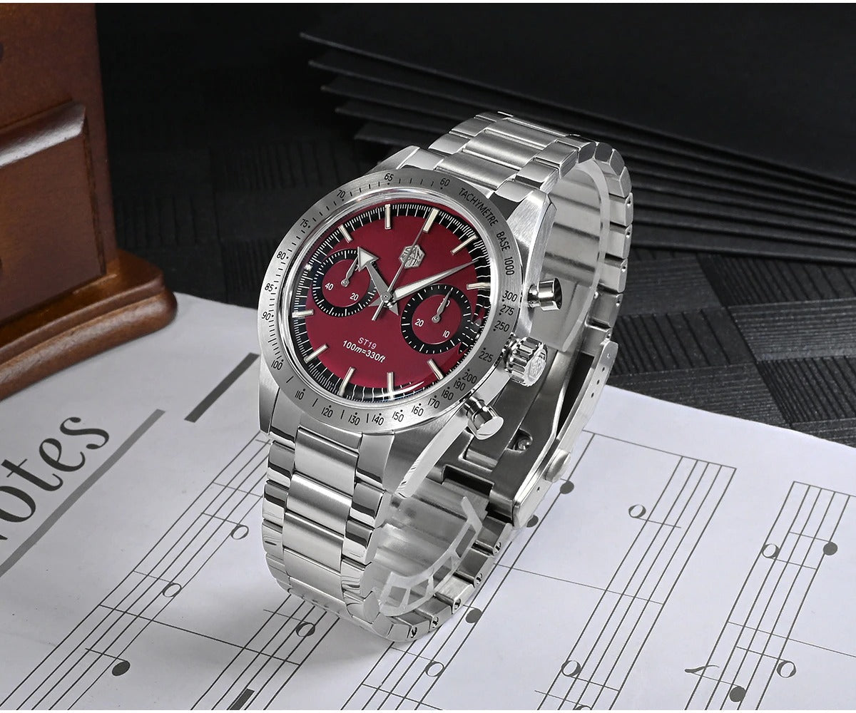 San Martin ST1901 Chronograp M57 Vintage Watch SN0103