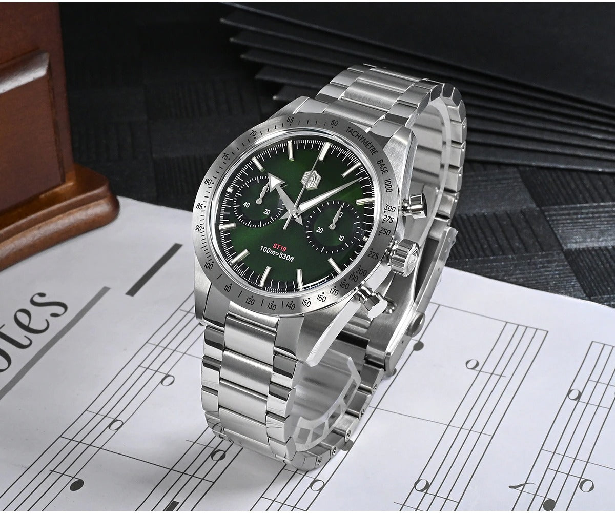 San Martin ST1901 Chronograp M57 Vintage Watch SN0103