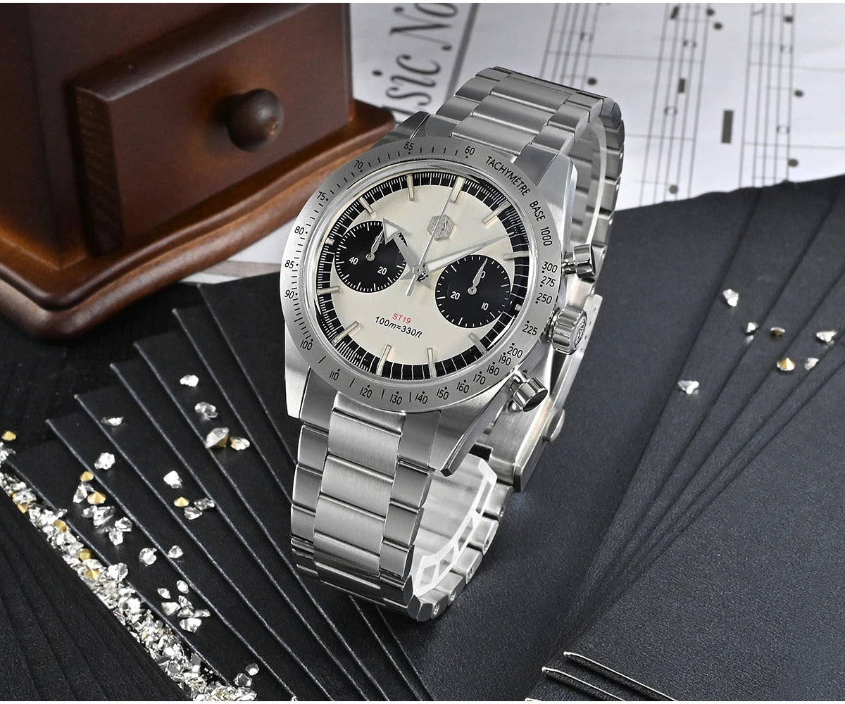 San Martin ST1901 Chronograp M57 Vintage Watch SN0103
