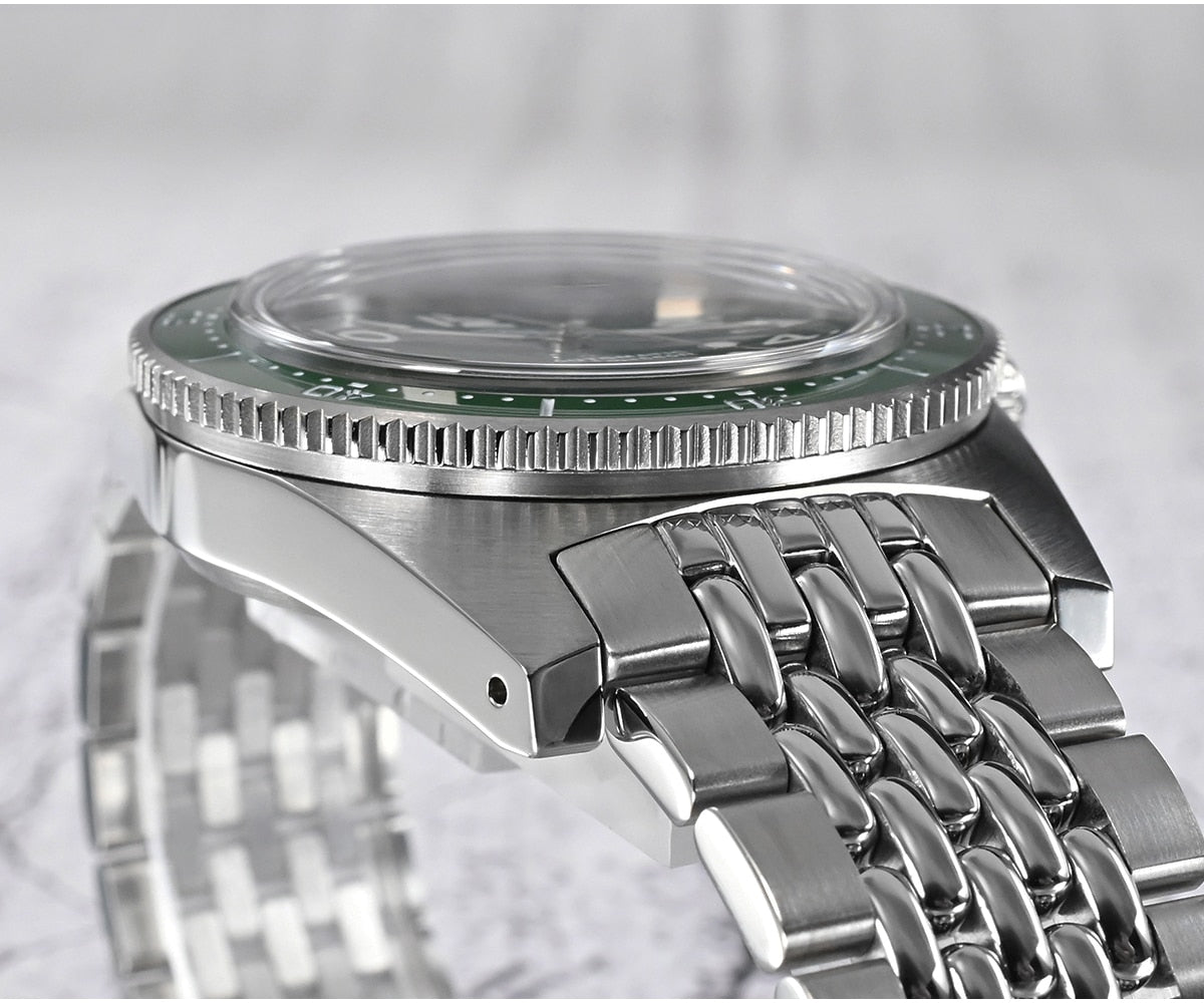 San Martin 37mm 62Mas Dive Watch with New Fly Adjustable Clasp