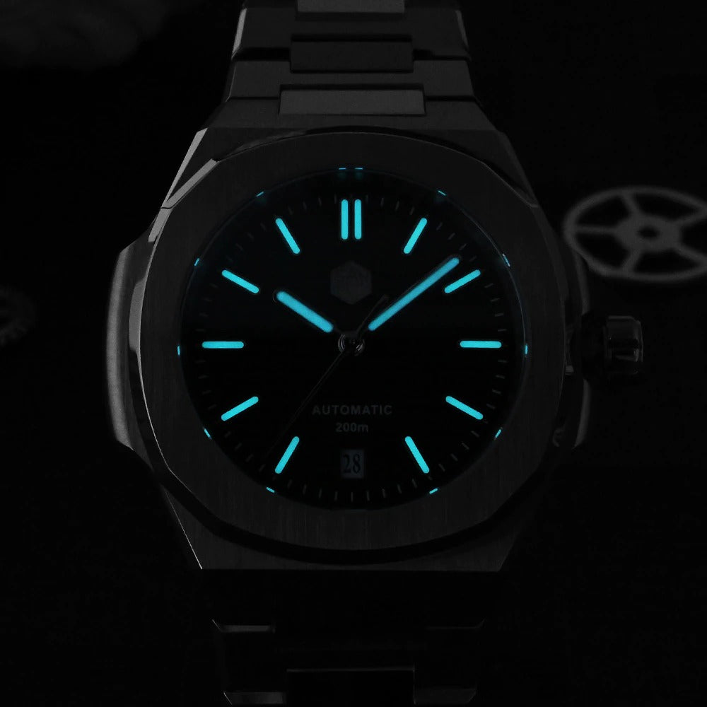 San Martin 43mm Luxury Men Watch SN075