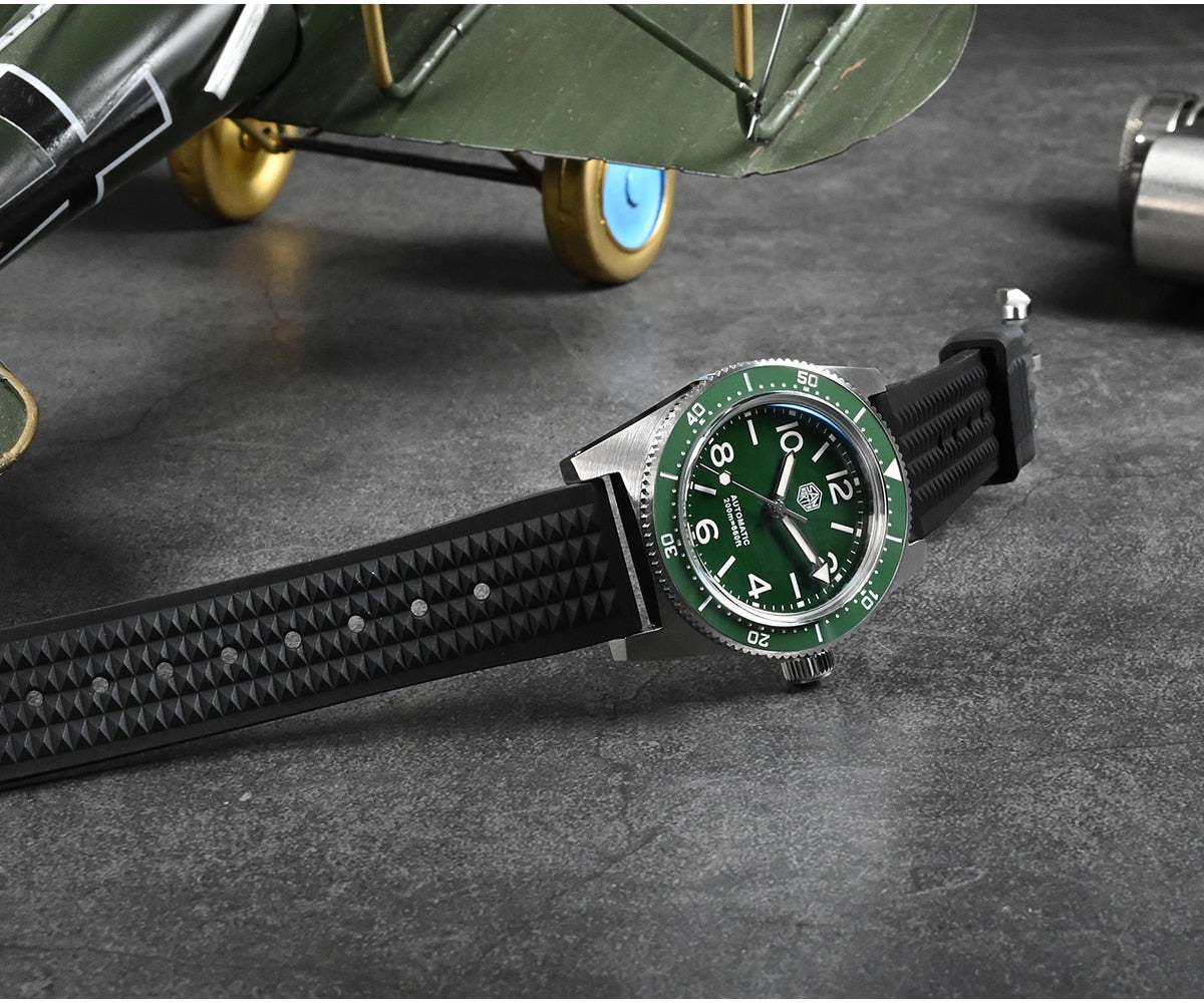San Martin 37mm 62Mas Dive Watch with New Fly Adjustable Clasp