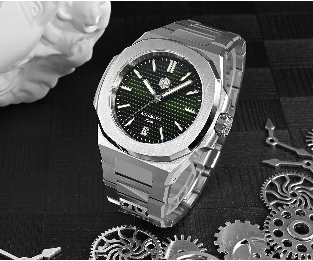 San Martin 43mm Luxury Men Watch SN075