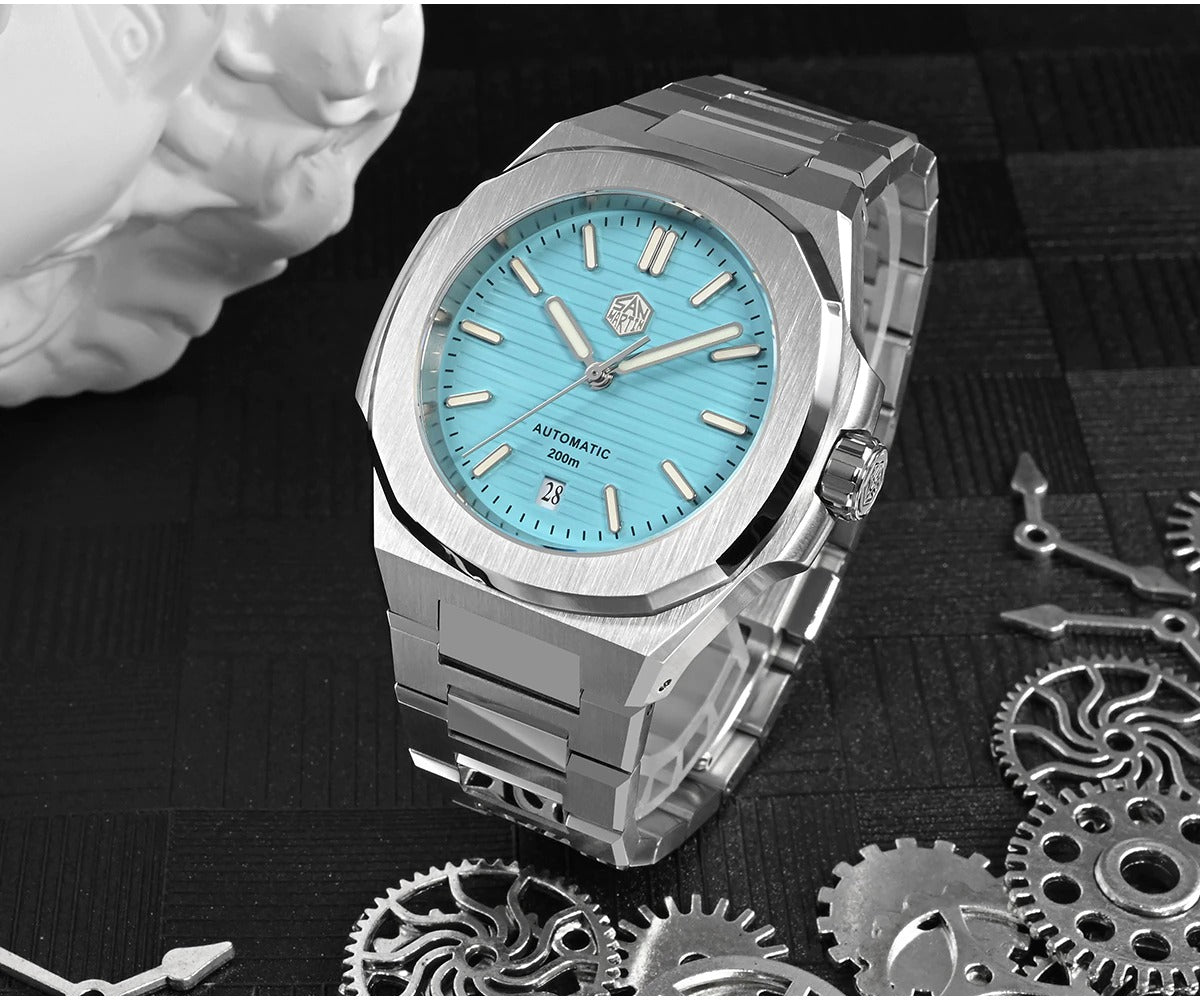 San Martin 43mm Luxury Men Watch SN075