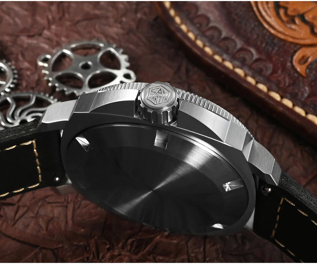 San Martin 43mm Luxury Dive Watch SN049
