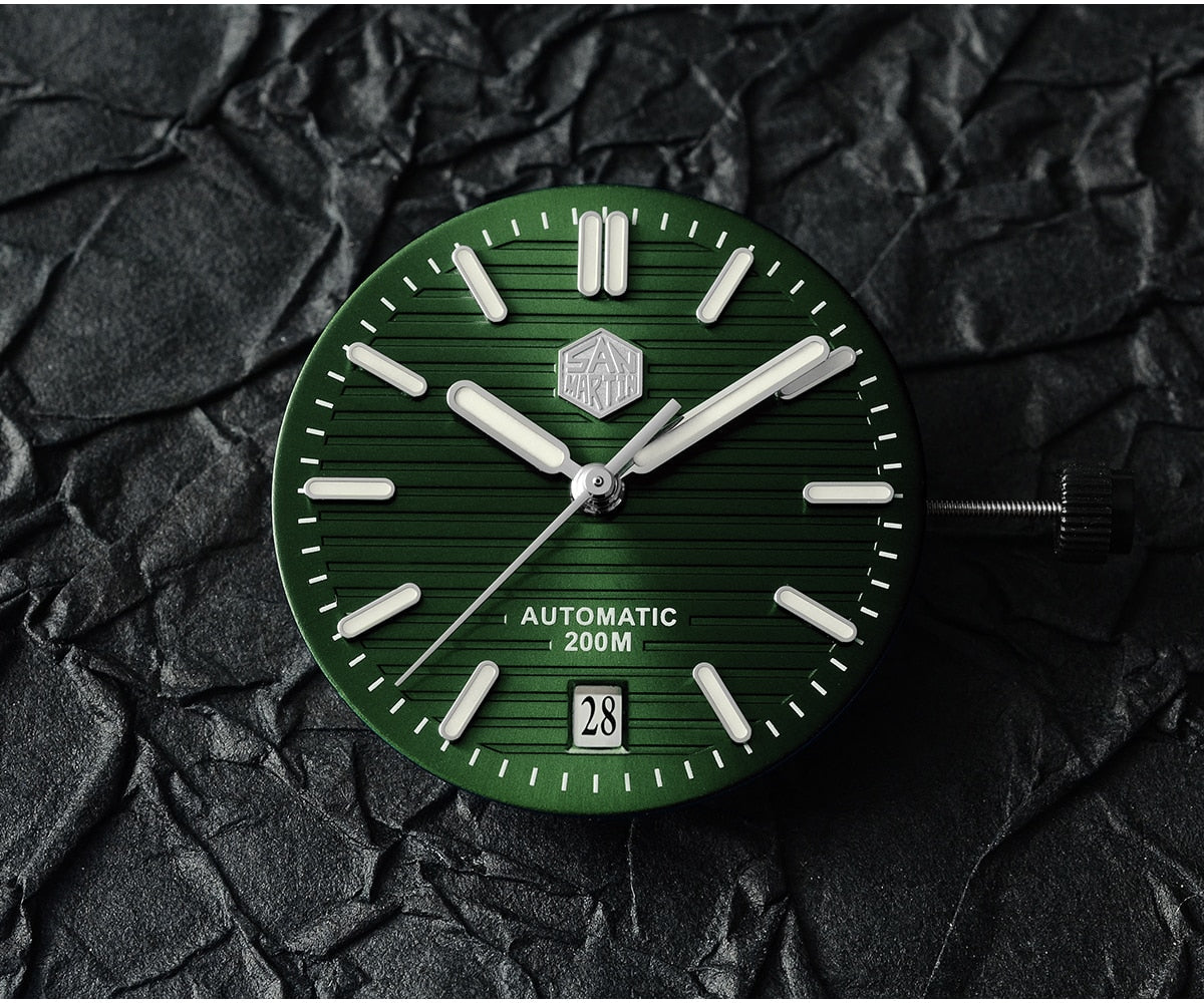 San Martin 43mm Luxury Men Watch SN075