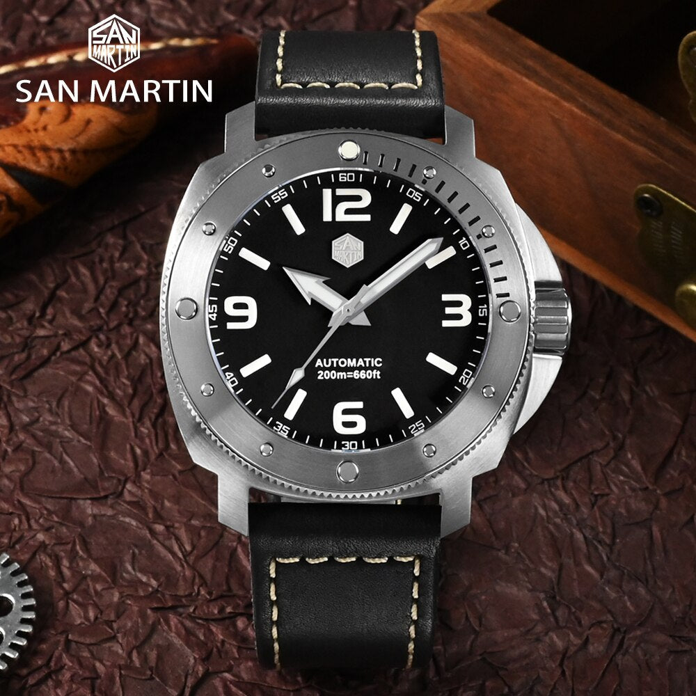 San Martin 43mm Luxury Dive Watch SN049