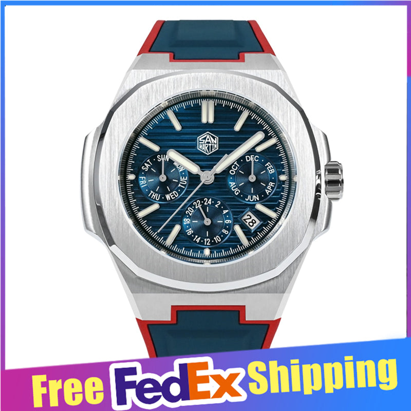 San Martin Multi-function Luxury Men Watch SN075GB