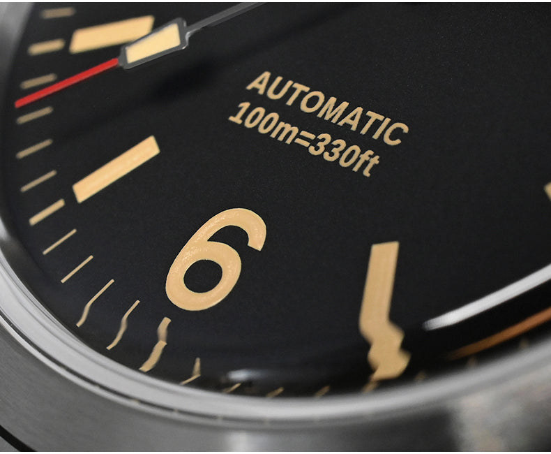 San Martin 38mm Vintage Mechanical Watch SN0107 V1/V2