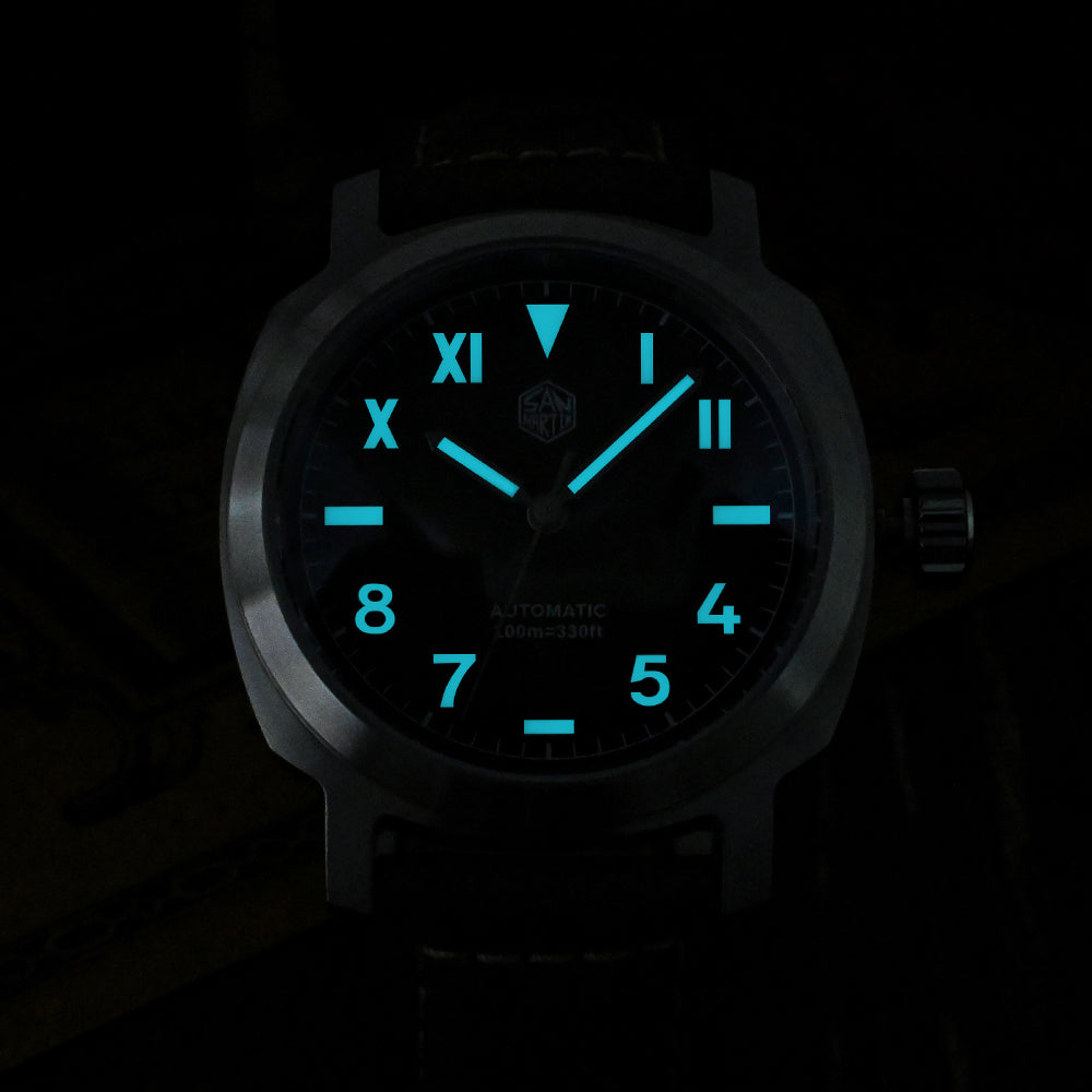 ★US Warehouse★San Martin 40mm Vintage Men Watch SN0065