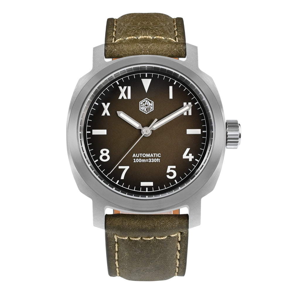 ★US Warehouse★San Martin 40mm Vintage Men Watch SN0065