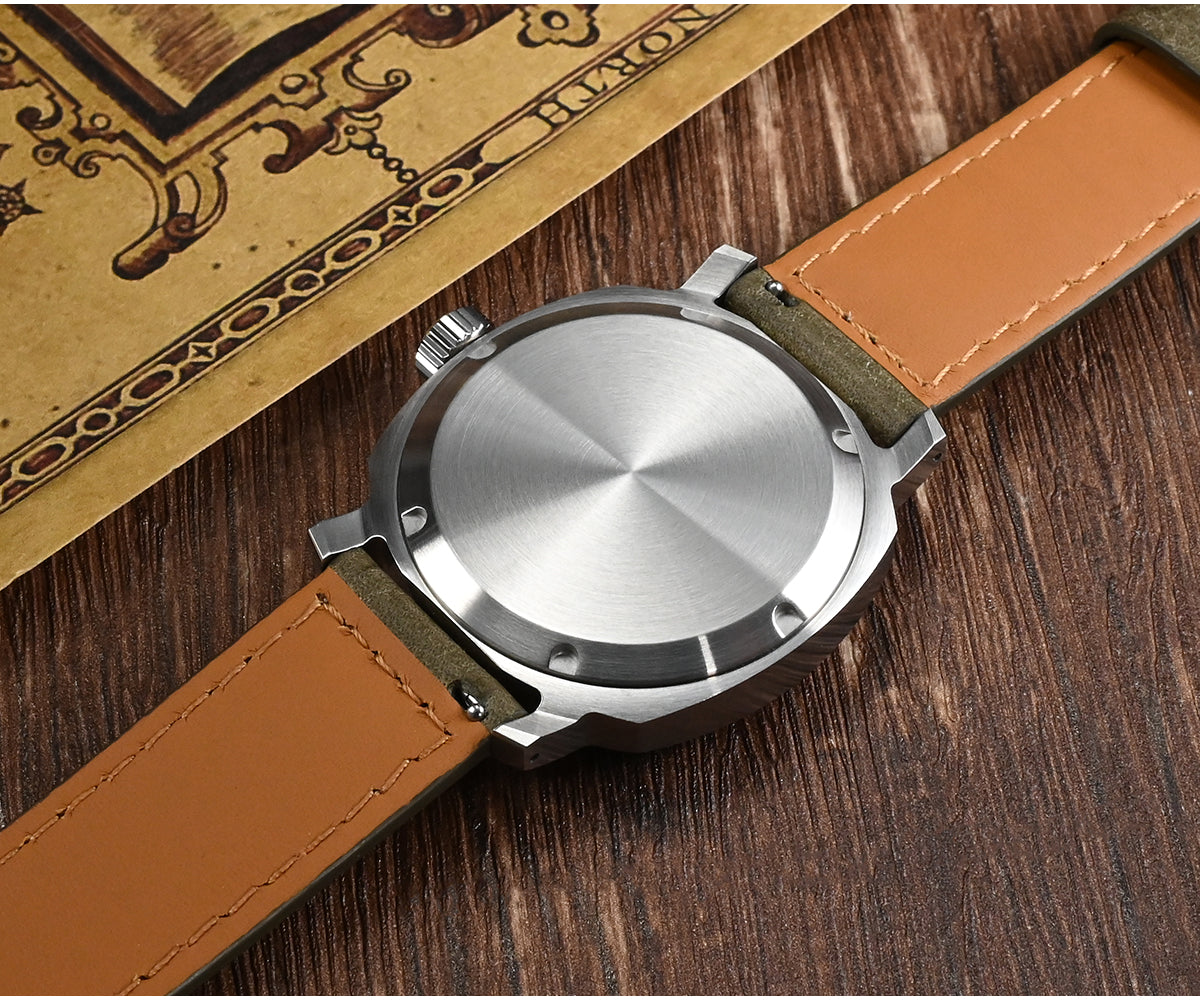 ★US Warehouse★San Martin 40mm Vintage Men Watch SN0065