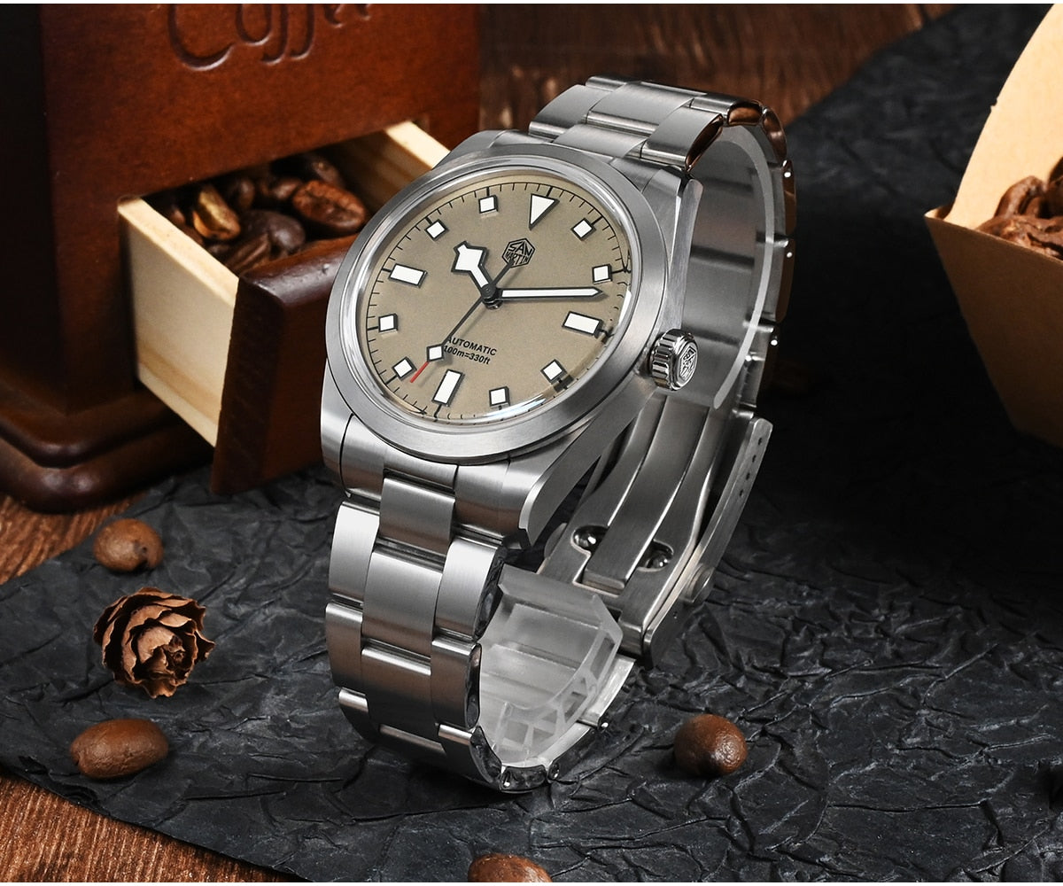 San Martin 38mm New Explore Climbing Watch SN0107-G5