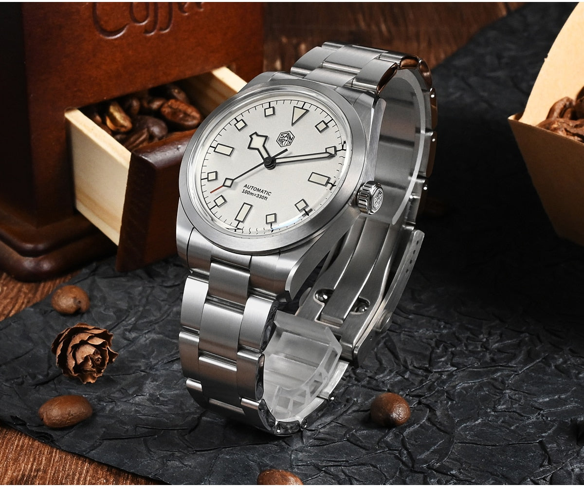 San Martin 38mm New Explore Climbing Watch SN0107-G5