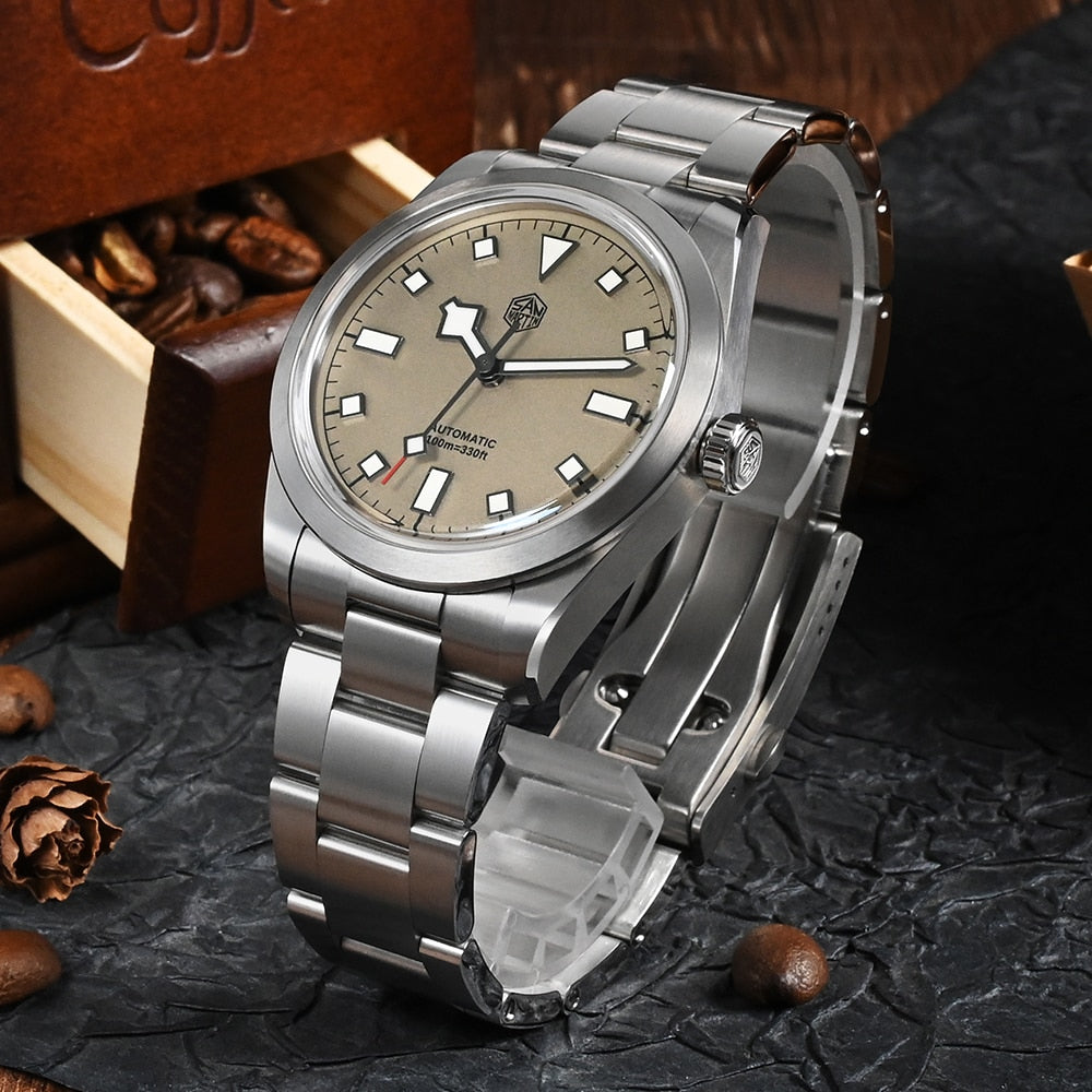 San Martin 38mm New Explore Climbing Watch SN0107-G5