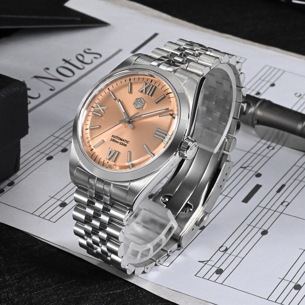San Martin 38.5mm Luxury Men Dress Watch