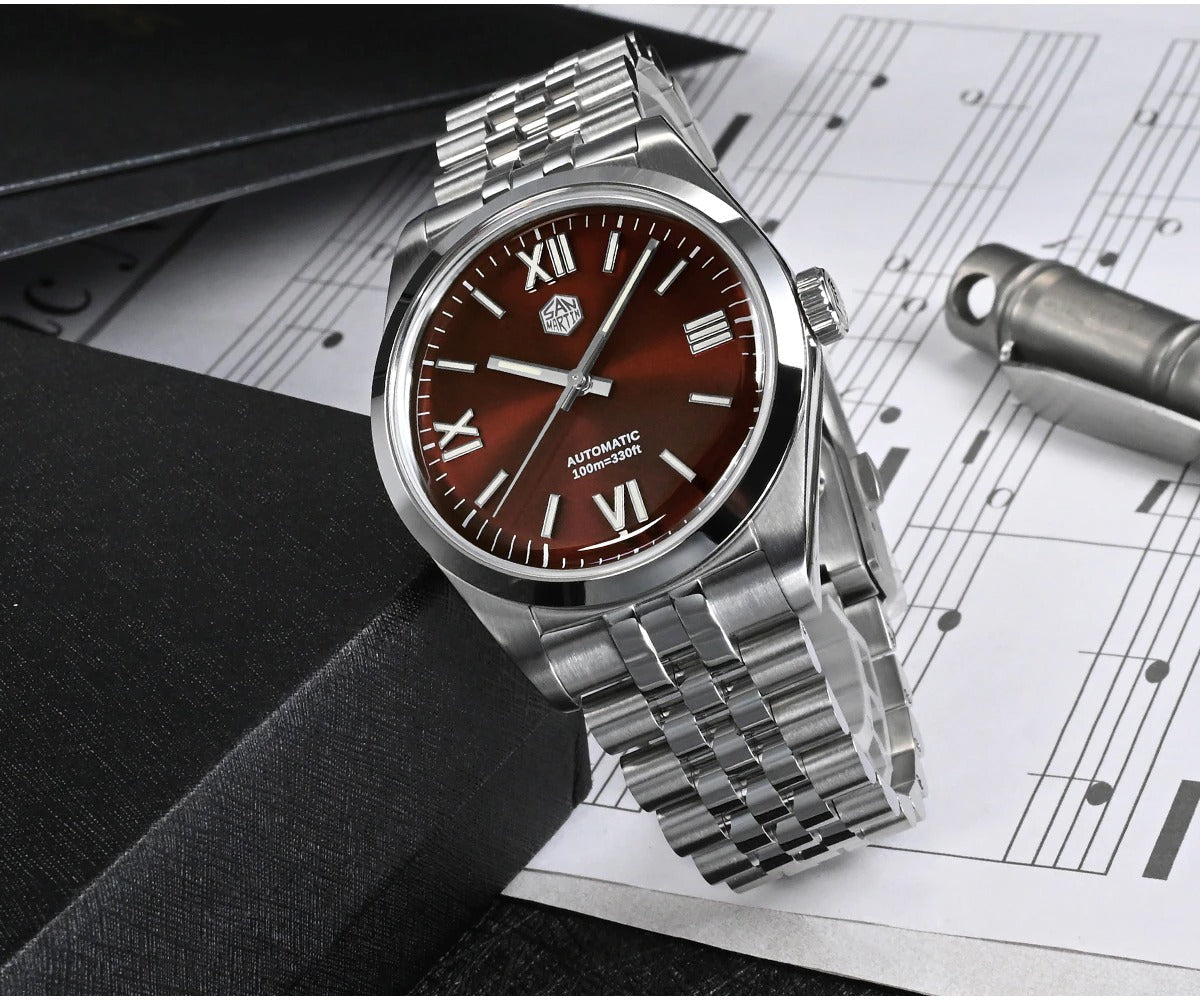 San Martin 38.5mm Luxury Men Dress Watch