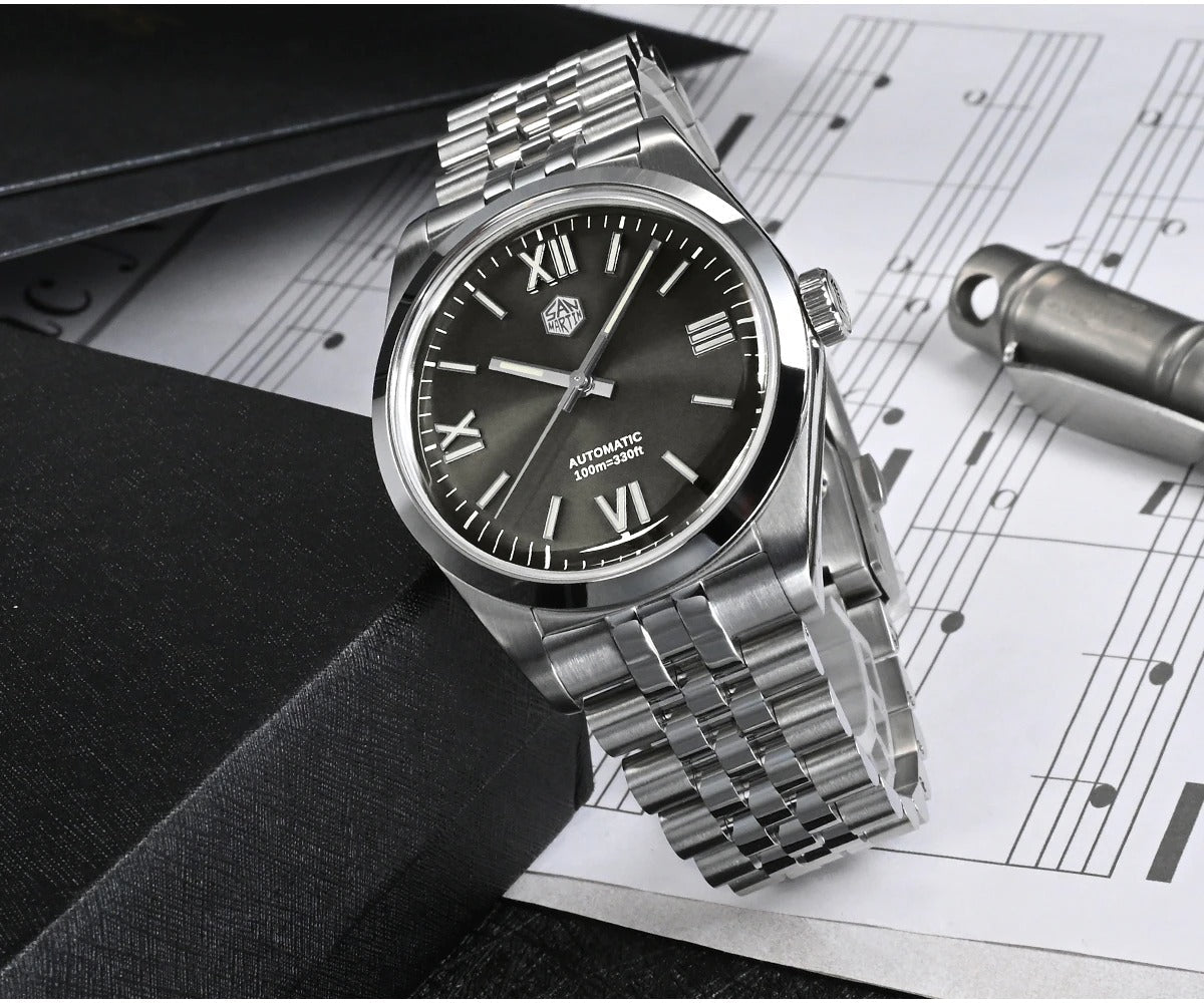 San Martin 38.5mm Luxury Men Dress Watch