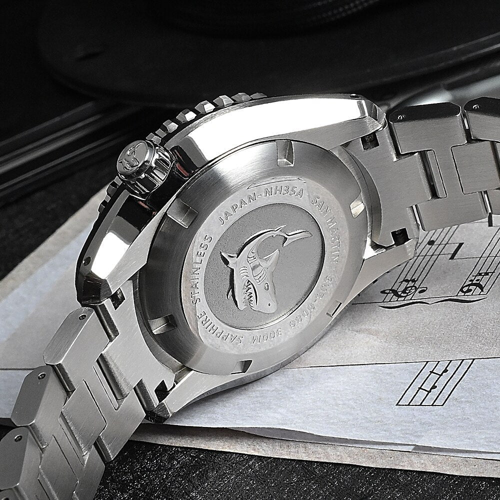 San Martin Marine300 NH35 Mechanical Watch SN086