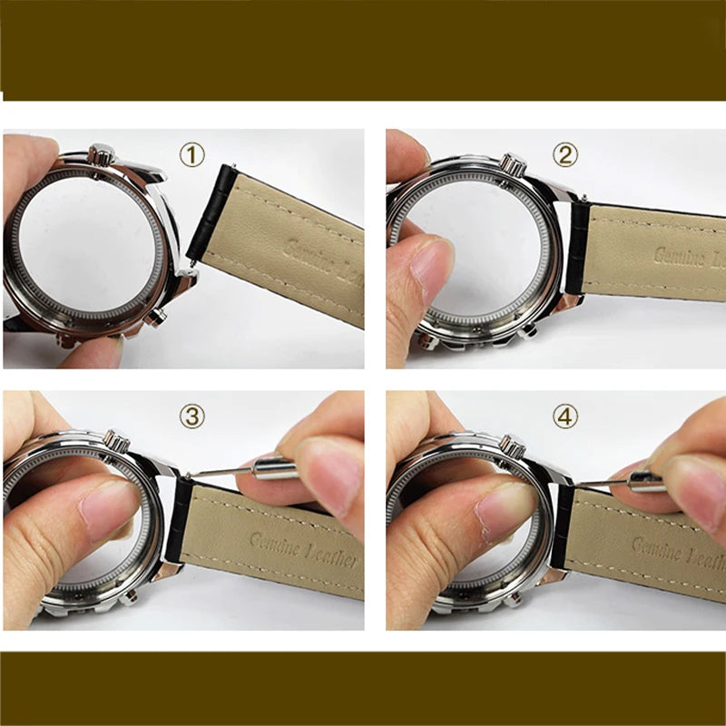 10PCS Dia 1.5mm Spring Bars for 18/20/22mm Watch Strap