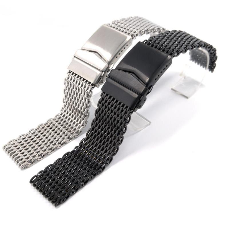Stainless Steel Mesh Watch Band