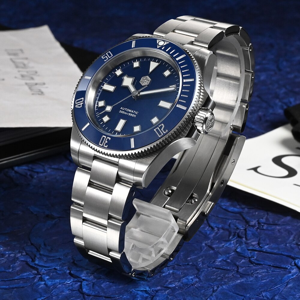 San Martin Snowflake Hands Automatic Watch SN0111GB