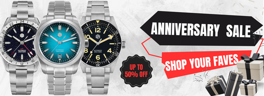 Don't Miss Out on San Martin Watch's Anniversary Sale