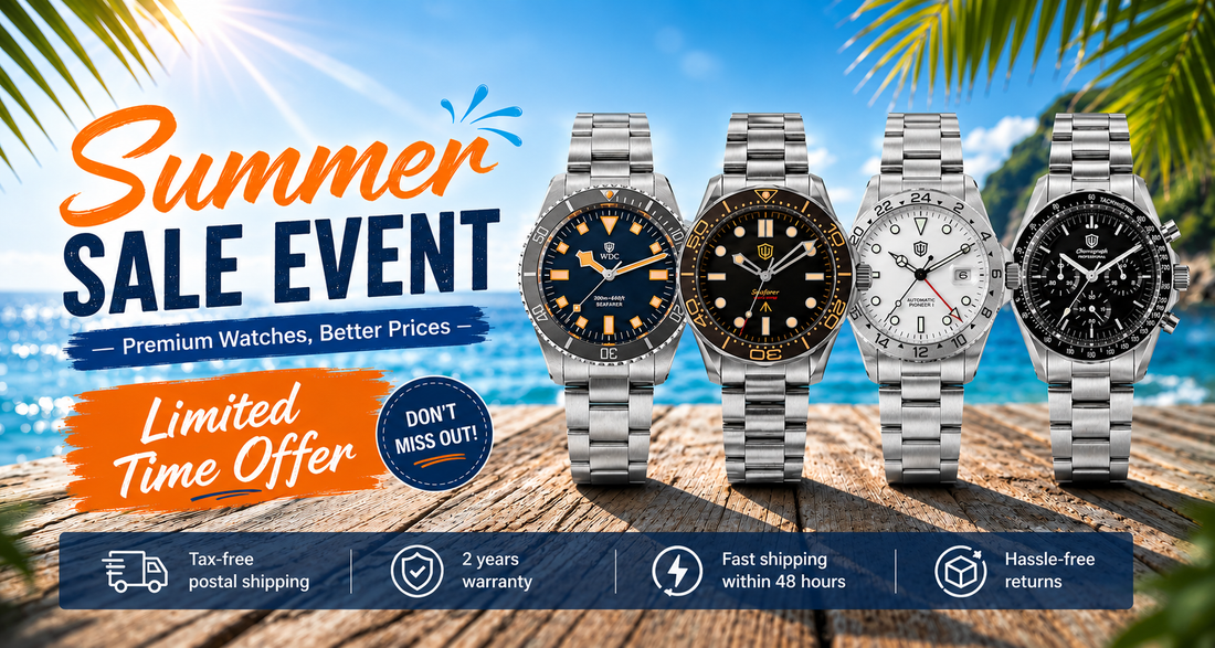Watchdives Summer Sale: Exclusive Timepiece Deals