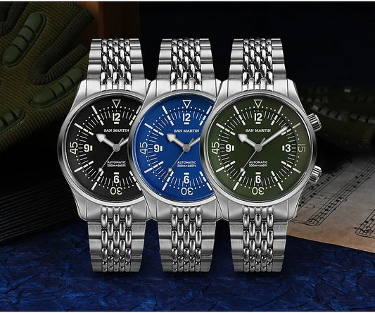 Discover the Exclusive Features of the Watchdives x San Martin Leyenda Diver Watch