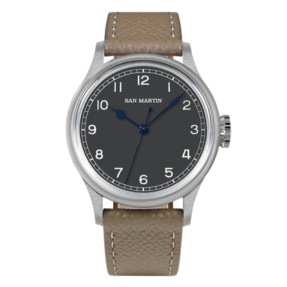 San Martin Freckles Dial 38.5mm Vintage Pilot Watch SN0105