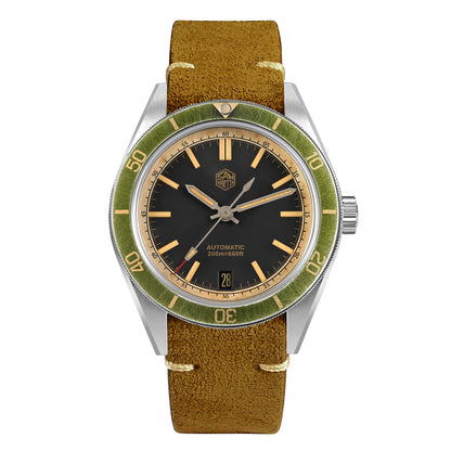 San Martin Vintage Style NH35 Men Watch SN0116B