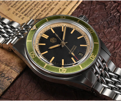 San Martin Vintage Style NH35 Men Watch SN0116B