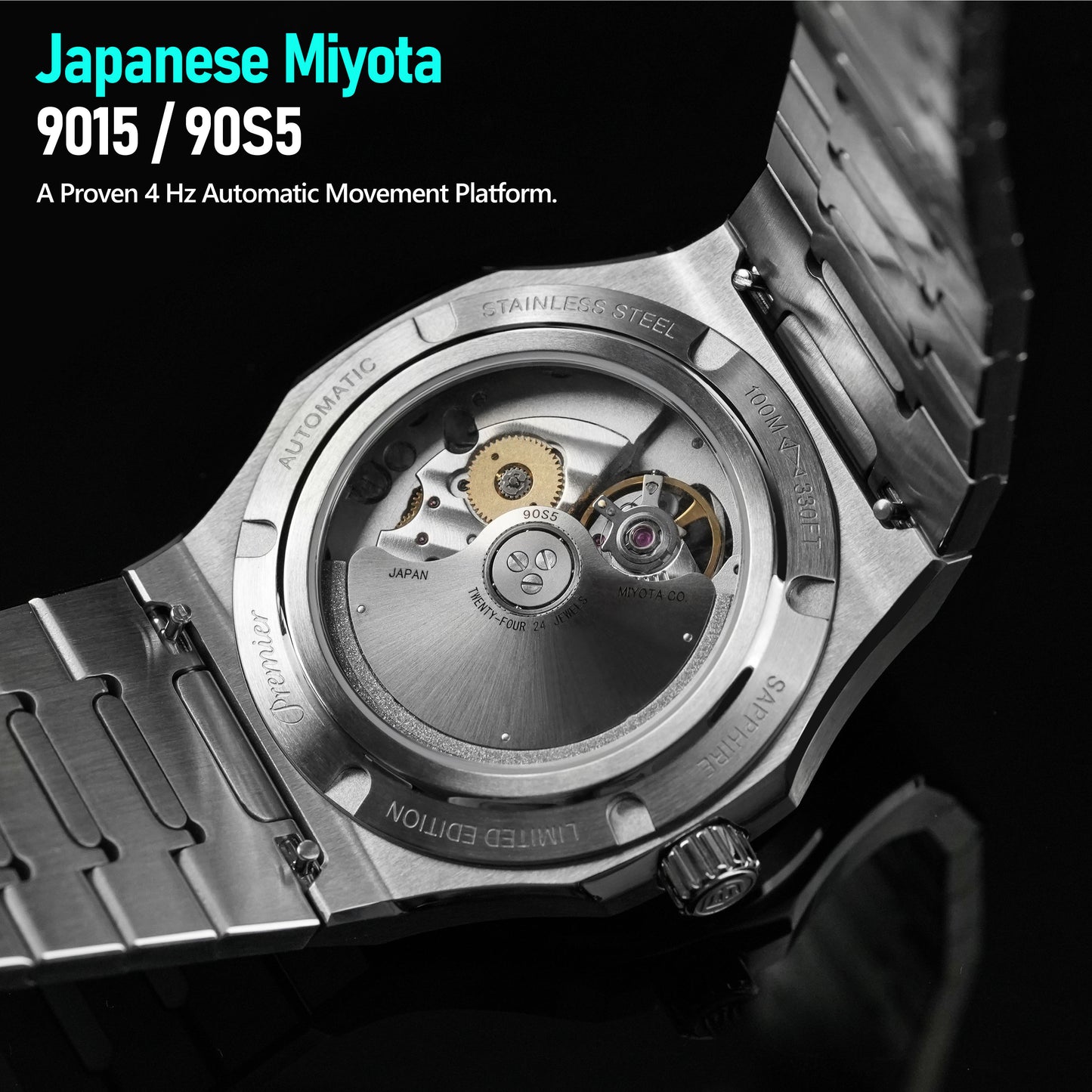 Watchdives WDC0001 Premier Miyota 90S5 Automatic Watch