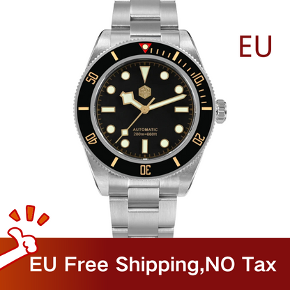 ★EU warehouse★San Martin BB58 NH35 Automatic Watch SN008C